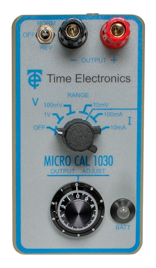 Voltage/Current Calibrator - 0.1% Accuracy, 10µV to 1V | Time Electronics 1030
