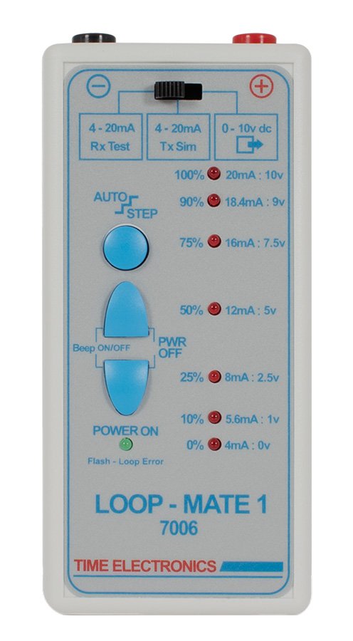 Loop Simulator/Source - 4-20mA/0-10V, 0.1% Accuracy | Time Electronics 7006