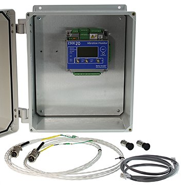 Bently Nevada 2300 Series Vibration Monitor - Two-Channel, Ethernet, Relay Outputs