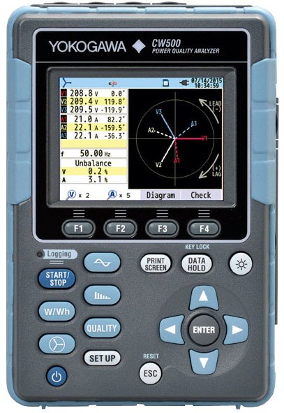 Portable Power Quality Analyzer - Bluetooth | Yokogawa CW500
