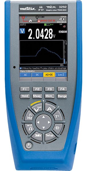 Graphical Multimeter - 100,000 Count with Bluetooth | AEMC MTX 3292