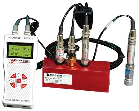 Hydraulic System Analyzer - 0.4-160gpm, 5800psi, Data Logger | Flo-tech MC4000