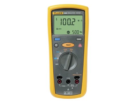 Insulation Tester - 500V/1000V with PI/DAR | Fluke 1503