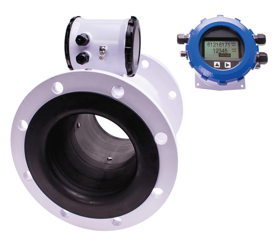 Flanged Electromagnetic Flowmeter - 2-12in, IP68, NSF-61 | Seametrics iMAG4700
