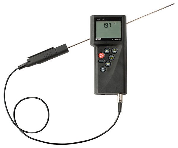 ATEX Precision Thermometer - Data Logger | WIKA CTH65I0