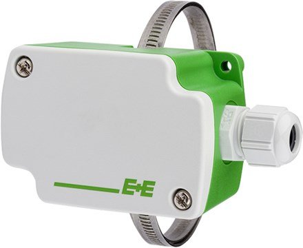 Strap-On Temperature Sensor - Pipe Mount Passive Output | E+E EE441
