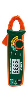 Extech MA63 Clamp Meter | True RMS VFC Compact AC/DC Tester