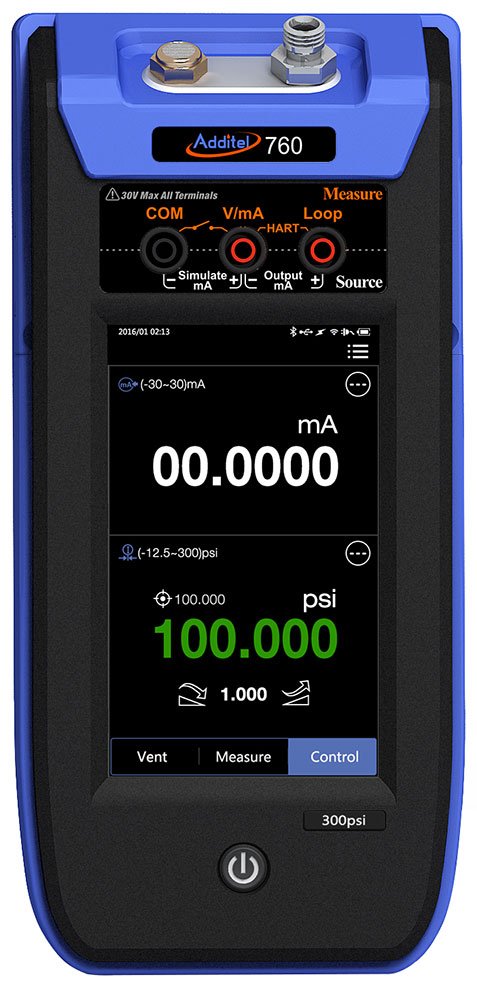 Portable Automated Pressure Calibrator | Additel ADT 760 Series