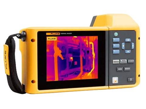 Rotating Touchscreen Thermal Camera - 640x480 MultiSharp | Fluke TiX580