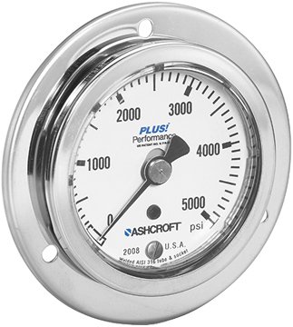 Panel Mount Pressure Gauge - 2.5in | Ashcroft 2008S