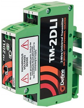 Isolated Signal Transmitter - Universal Input to 4-20mA | Define TM-2DLI