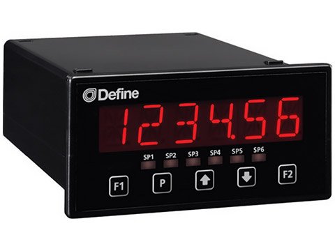 Rate Totalizer Panel Meter - Pulse Input | Define Instruments TEX-CTR10