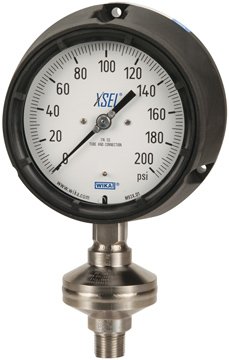 All-Welded Pressure Gauge - Tamper Resistant | WIKA M93X.D1