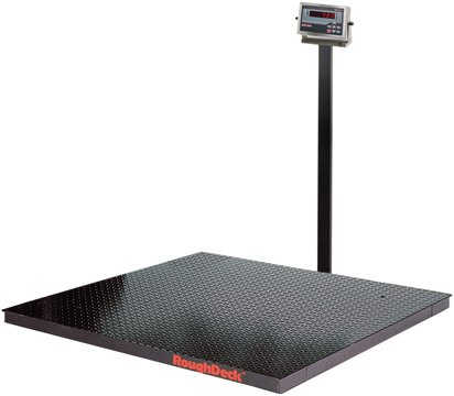 Complete Floor Scale System with Indicator | Rice Lake RoughDeck Series