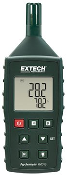 Thermo-Hygrometer Psychrometer - Type K Input | Extech RHT510