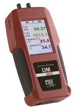 Digital Manometer - Pressure & Temperature | MRU DM 9600