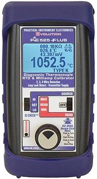 3-in-1 TC/RTD/mA Calibrator - 14 TC 12 RTD | PIE 525 Plus
