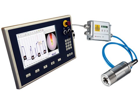 Video/Laser IR Sensor - Metals/Ceramics, 1/1.6µm | Optris CTvideo 1M/2M