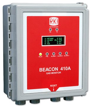Gas Controller - 4 Channels | RKI Beacon 410A