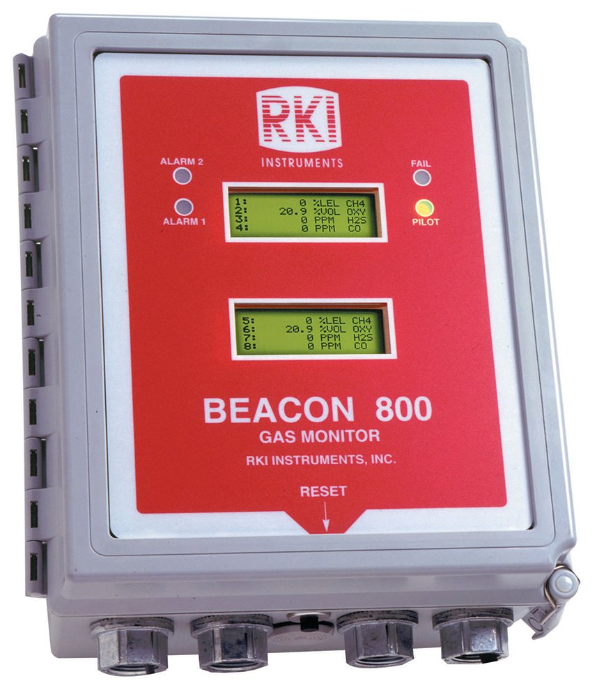 Gas Controller - 8 Channel | RKI Beacon 800