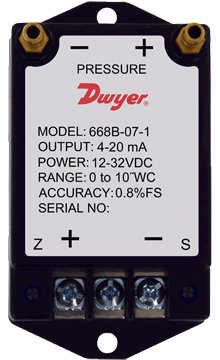 Differential Pressure Transmitter - HVAC | Dwyer 668B/D