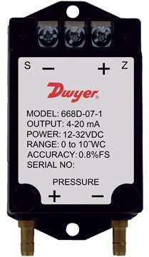 Differential Pressure Transmitter - HVAC | Dwyer 668B/D