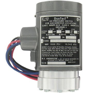Dual SPDT Pressure Switch - Explosion-Proof | Dwyer H2