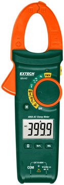 400A AC/DC True RMS Clamp Meter Series with NCV | Extech MA440/MA443/MA445