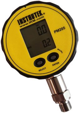 Intrinsically Safe Digital Pressure Meter | IKM Instrutek PM205 Ex