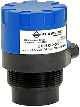 Reflective Ultrasonic Level Transmitter - 4 Relays | Flowline EchoPod UG01 UG03