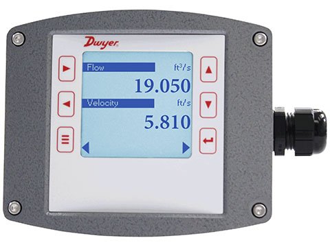 Insertion Electromagnetic Flow Transmitter - 4-36in, BACnet/Modbus | Dwyer IEF Series