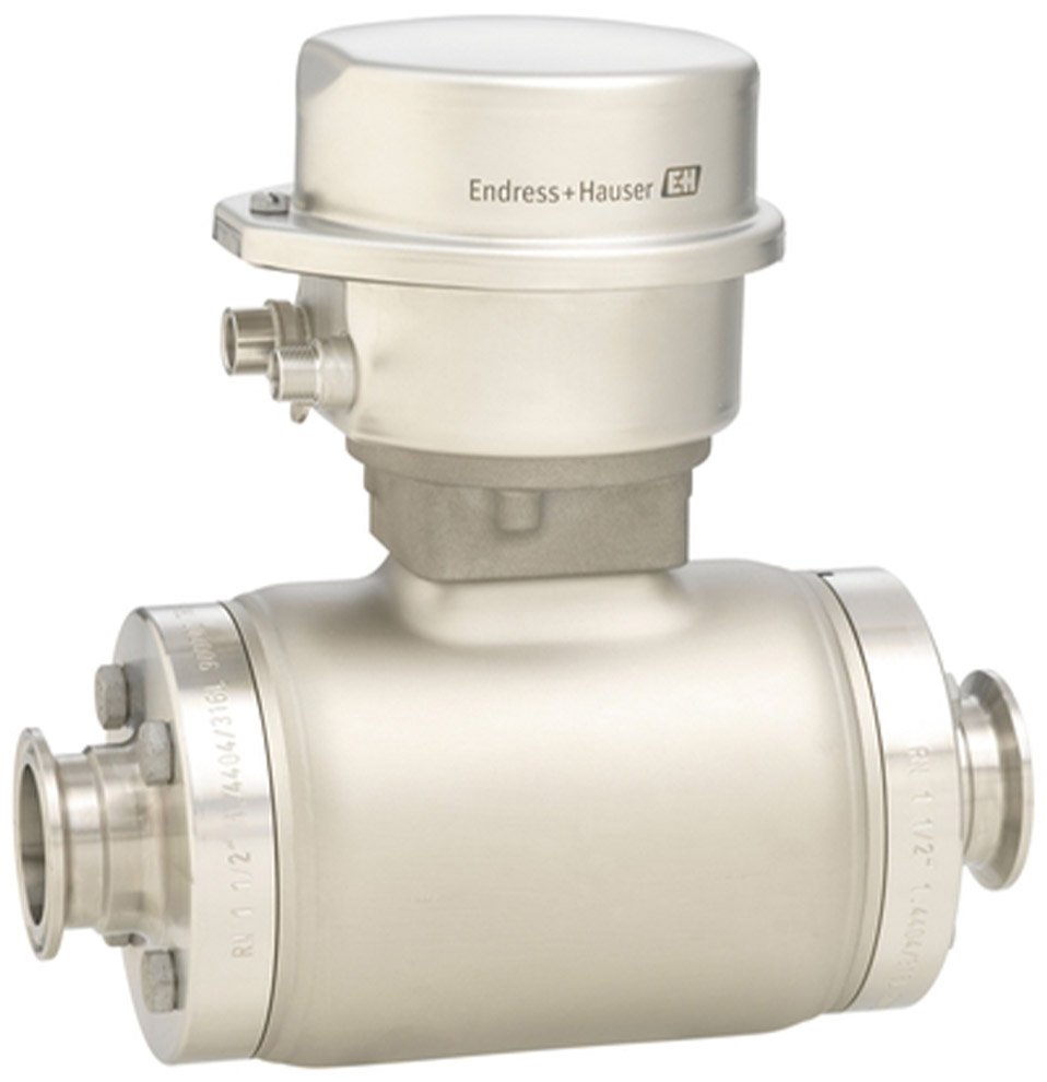 Hygienic Electromagnetic Flow Meter - Food/Beverage, 1/12-6in | E+H Proline Promag H 500