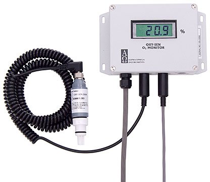 Percent Oxygen Monitor - 0-100% | AOI OXY-SEN