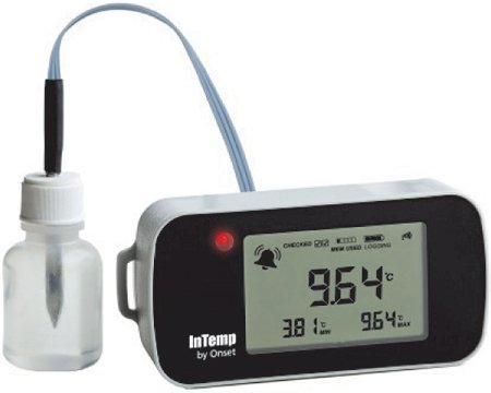 Bluetooth Temperature Logger - GDP Compliant, External Probe | InTemp CX402-T