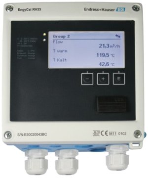 BTU Meter - Thermal Energy, Custody Transfer | E+H EngyCal RH33