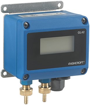 Low Differential Pressure Transmitter - Si-Glas Sensor Technology | Ashcroft GL42