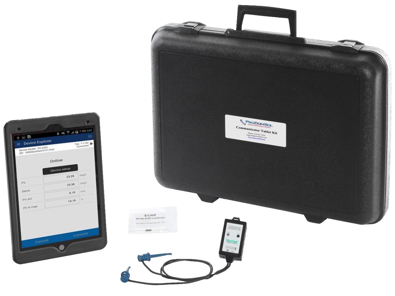 C1D1 Android Tablet HART Kit | ProComSol TAB-DROID-C1D1-BT