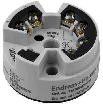 PC Programmable Head Mount Transmitter - RTD/TC | E+H iTEMP TMT80
