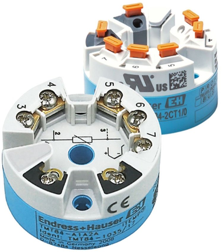 PROFIBUS PA Temperature Transmitter - Dual Channel | E+H iTEMP TMT84