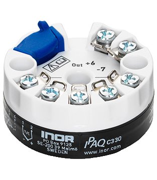 Head Mount Temperature Transmitter - ±0.08°C NFC | INOR IPAQ C330