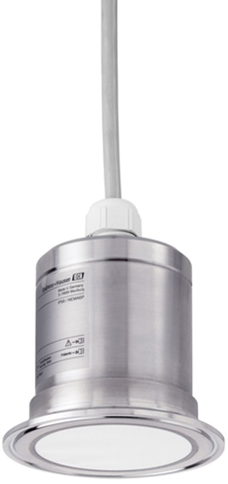 Hygienic Ultrasonic Level Sensor - 10m, 316L | E+H FDU91F