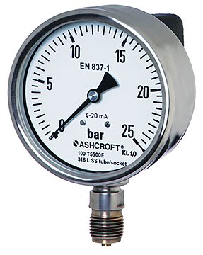 Process Gauge with Output - 4-20mA | Ashcroft T5500E