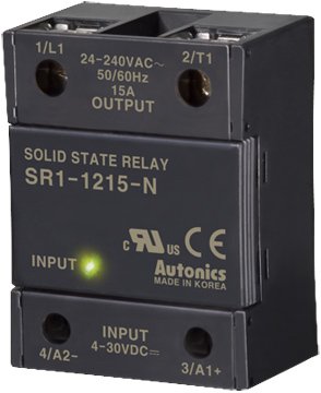 Single Phase Solid State Relay - Compact Design | Autonics SR1 Series