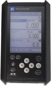 Portable Ultrasonic Flow Meter - 0.5-236in, Heat Quantity | Fuji Portaflow-C FSC-4
