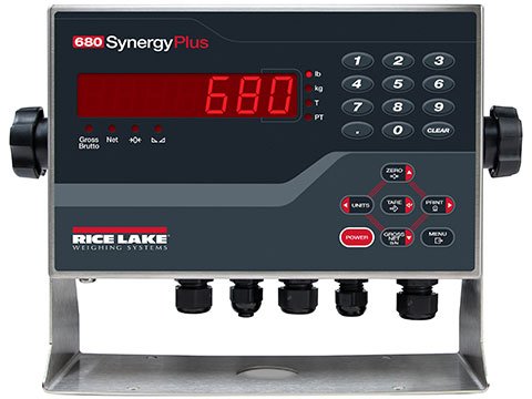 Weight Indicator - IP69K Stainless Steel | Rice Lake 680 Synergy Plus