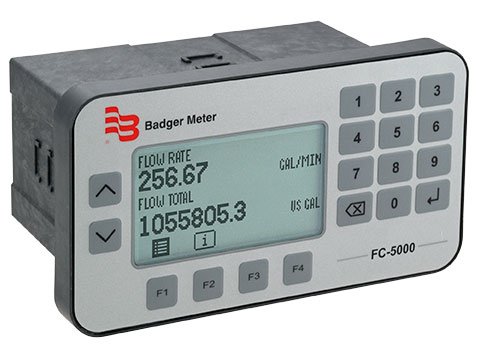 Flow Display - Dual Input, Modbus RTU/ASCII | Badger Meter FC-5000