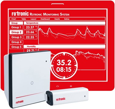 Monitoring System - RH/Temp/CO2/DP, 21 CFR 11 | Rotronic RMS