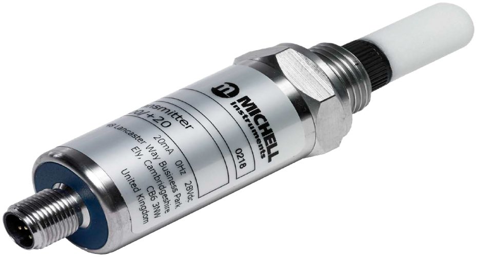 Dew Point Transmitter - -110 to 20°Cdp, M12 Connector | Michell Easidew M12
