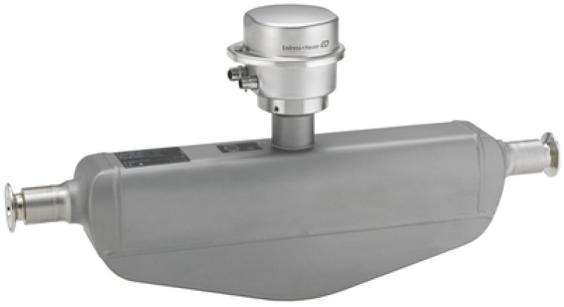 Ultra-Compact Hygienic Coriolis Meter - Self-Drainable, IP69K | E+H Proline Promass S 100