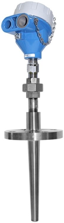 Flanged Thermocouple - Barstock Thermowell | E+H T54